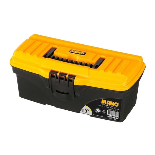 Mano PP Toolbox With Plastic Latch,13 Inch (320x165x136mm)