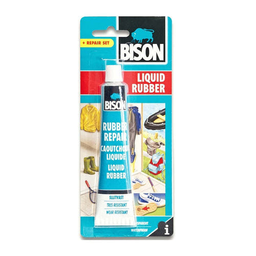 BISON Liquid Rubber Super Glue, 50ml