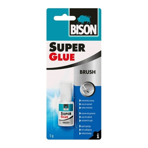 BISON Super Glue Brush, 5g