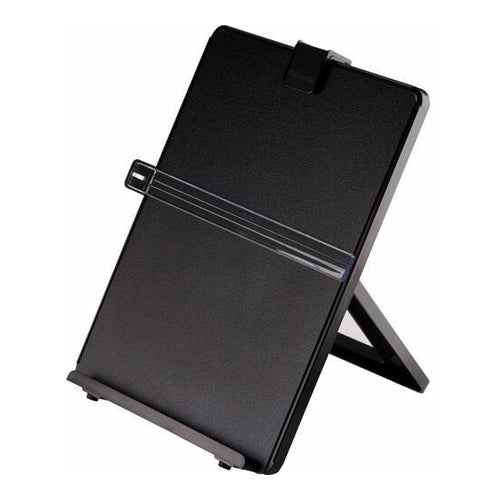 Desktop Document Holder, Plastic, Black