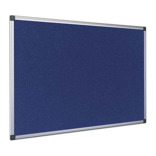 Bi-Office Cork Board, Aluminium Frame, Brown, 90x180cm