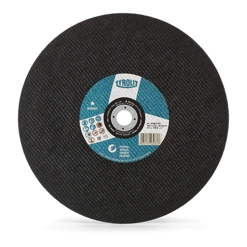 TYROLIT BASIC Cutting Disc for Metal, 14" (350mm), 223033