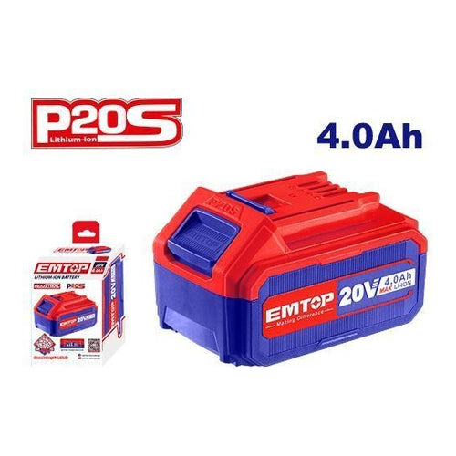 EMTOP P20S Battery Pack, 4.0Ah, 1Pcs, EBPK2002