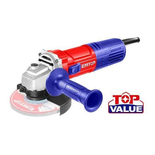 EMTOP Electric Angle Grinder, 750W, 4.5" (115mm) Diameter, EAGR07581