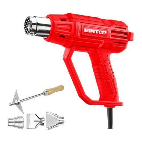 EMTOP Electric Heat Guns, 2000W, 480°C/560°C, EHGN20002