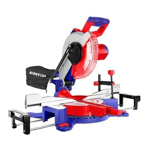 EMTOP Mitre Saw, 1800W, 10" (254mm) Diameter, EMSW18002