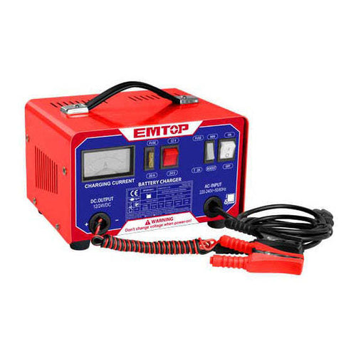 EMTOP Battery Charger, 12v/24v, 9A/4A, EFCR16011