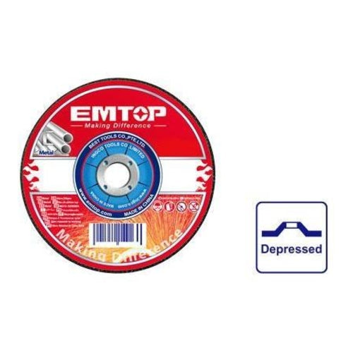 EMTOP Abrasive Metal Cutting Disc, 9" (230mm), Depressed, EACDH302301