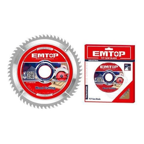 EMTOP TCT Saw Blade, 7.25" (185mm), ETCT118513