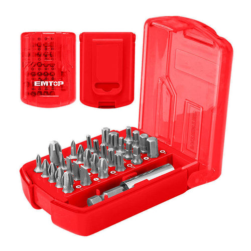 EMTOP Screwdriver Bits Set, 30Pcs, ESDB08301