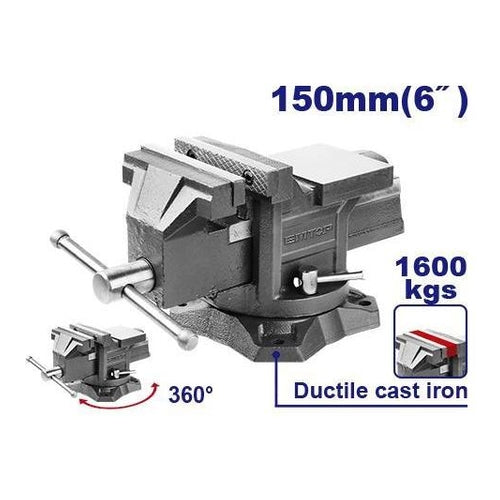 EMTOP Bench Vice, 6" (150mm), EBVEL0601