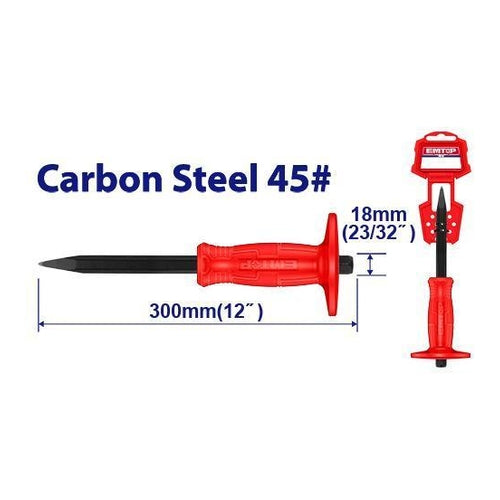 EMTOP Concrete Chisel, 30cm, ECCL041801