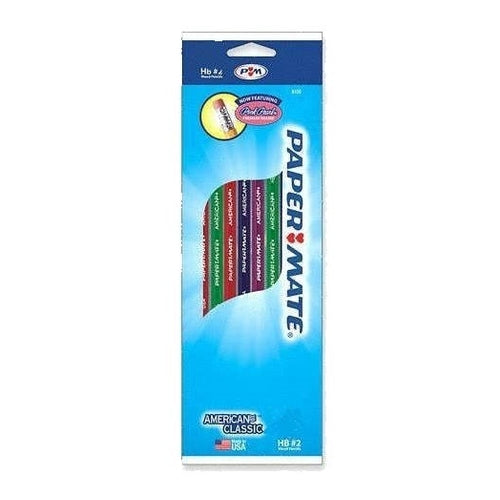 Paper Mate American Classic HB#2 Pencils, Multicolor, Pack of 10