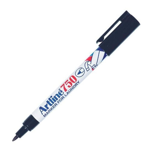 Artline 750 Laundry Marker, Black