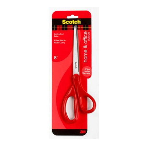 3M Scotch Home & Office Scissors, 8" (203mm)