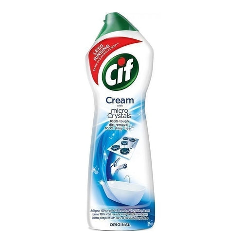 Cif Cream with Micro Crystals Oil and Grease Remover, 750ml