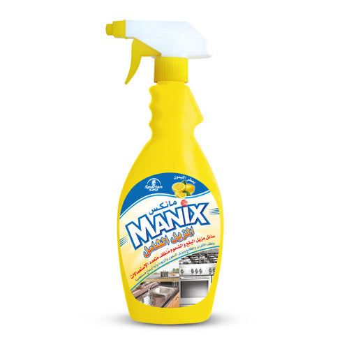 Manix Multi-Purpose Cleaner & Degreaser, Lemon, 760ml