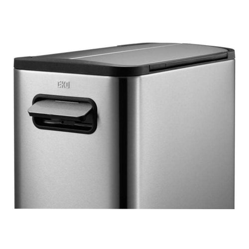 EKO Ecofly Step Trash Bin, 30L, Matt Stainless Steel