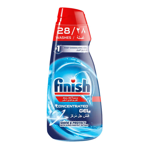 Finish All In One Gels Dishwasher Liquid Gel, 650ml