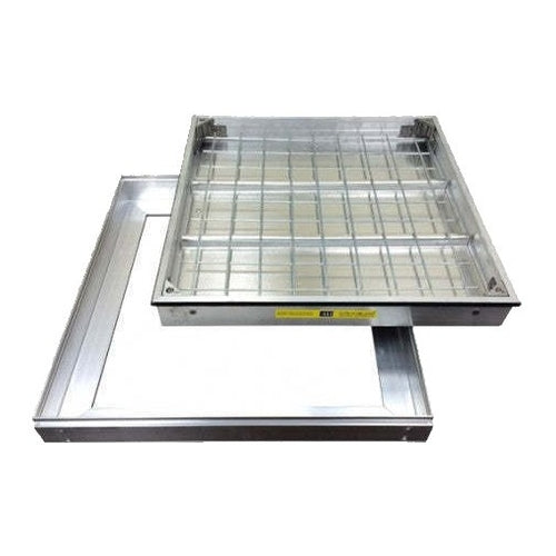 Mazaya Aluminum Manhole Cover, 50x50cm