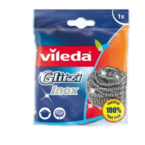 Vileda Glitzi Inox Spiral Scourer, 1Pcs