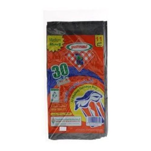 Gulfmaid Trash Bags, 11 Bags, 30Gal