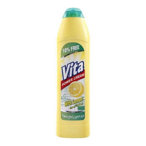 Vita Power Cream Kitchen Cleaner, Lemon, 650gm