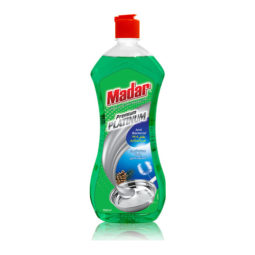 Madar Premium Platinum Dishwashing Liquid, Pine, 700 ml