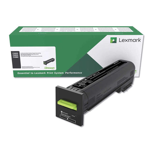 Lexmark CX82x, CX860 Cyan High Yield Return Programme Toner Cartridge, 17.000 Pages, 82K5HC0