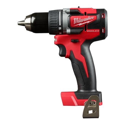 Milwaukee M18 CBLPD-0 Compact Brushless Percussion Drill Driver, Tool Only, 4933464319