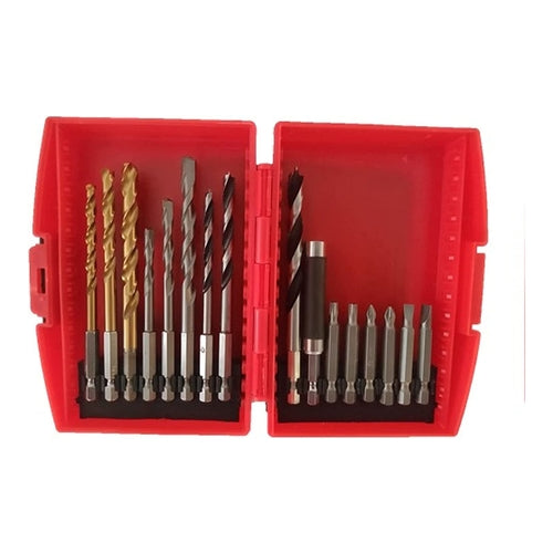 Crown Drill & Impact Duty Drive Set, 16Pcs, CTSBP0102