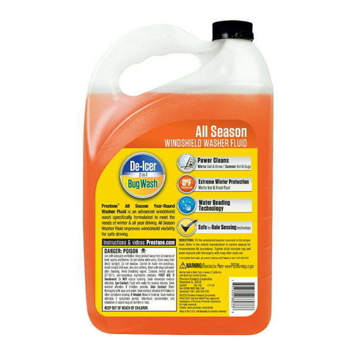 Prestone AS658 Windshield Washer Fluid, 1 Gallon