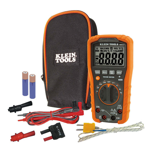 Klein Tools MM600 Digital Multimeter, Auto-Ranging, 1000V