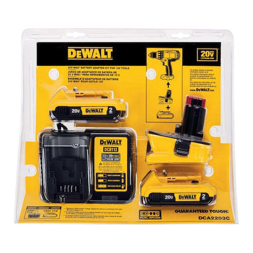 DeWALT 20V MAX Battery Adapter for 18V Tools, DCA2203C