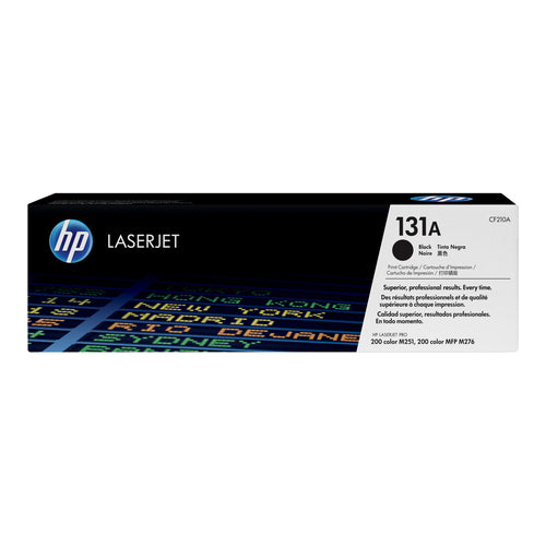 HP 131A LaserJet Black Toner, 1520 Pages, CF210A