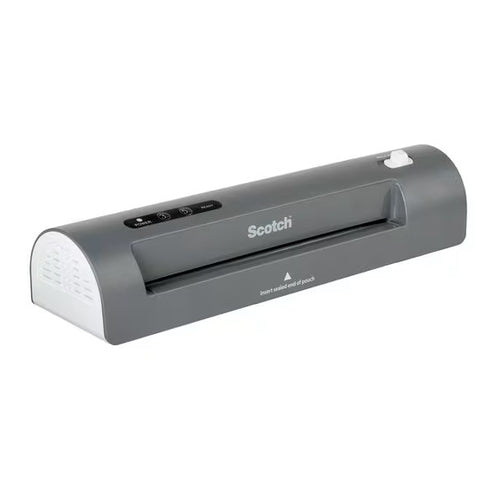 3M Scotch Thermal Laminator, 9" Wide, TL901X + 3M Scotch Thermal Laminating Pounche, 200 Pouches, TP3854-200