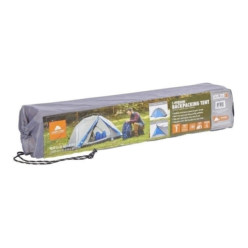 Ozark Trail 1 Person Backpacking Tent, 7 x 4 ft.