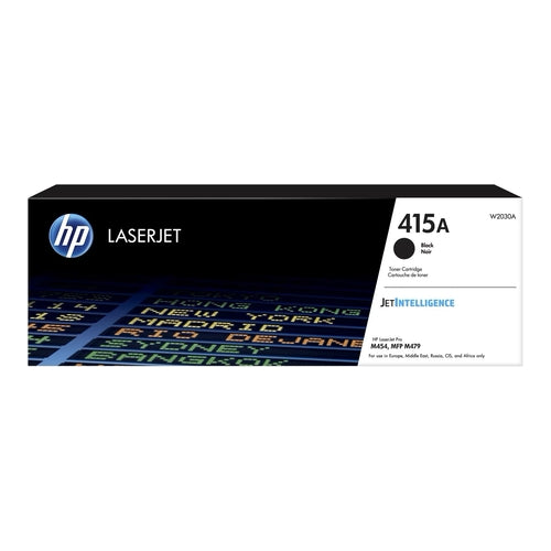 HP 415A Black Original LaserJet Toner Cartridge, 2400 Pages, W2030A