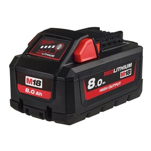 Milwaukee M18 HB8 High Output 8.0Ah Battery, 4932471070