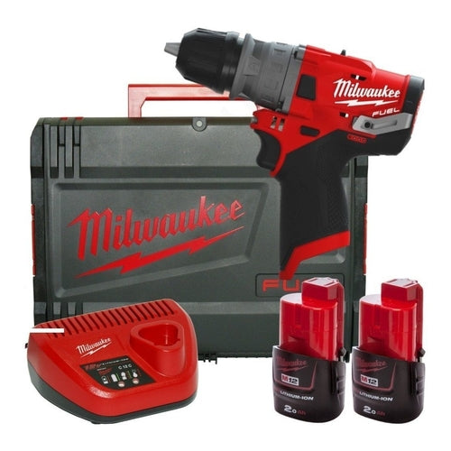 Milwaukee M12 Fuel FPDX-X Sub Compact Percussion Drill with Removable Chuck