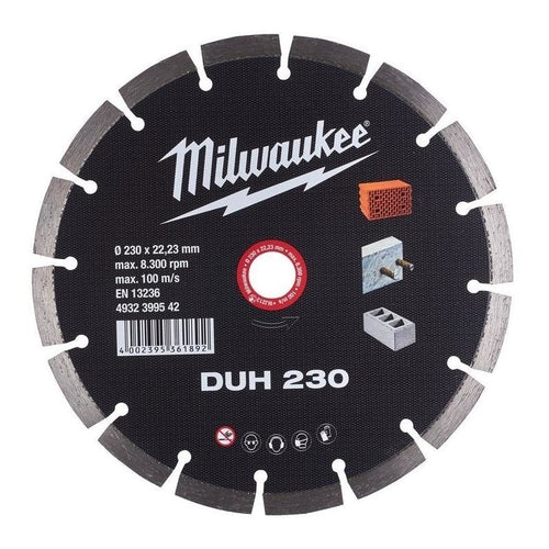 Milwaukee DUH 230mm Diamond Blades Cutting Disc, 4932399542