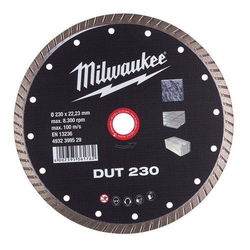 Milwaukee DUT 230mm Diamond Blades Cutting Disc, 230mm, 4932399529