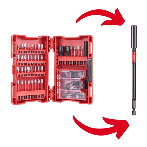 Milwaukee Shockwave Impact Duty Sets, 70Pcs, 4932478902