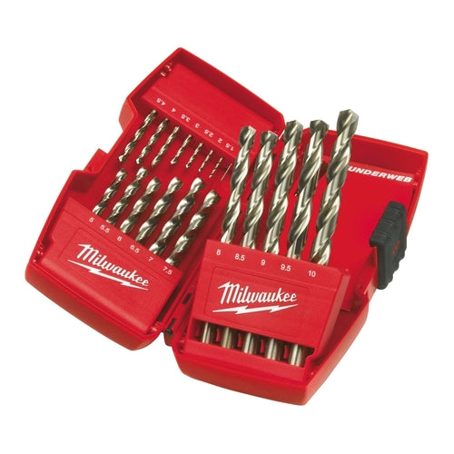 Milwaukee Thunderweb HSS-G Dril Bits Set