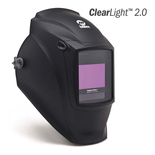 Miller Digital Elite Welding Helmet, Black, Clearlight 2.0