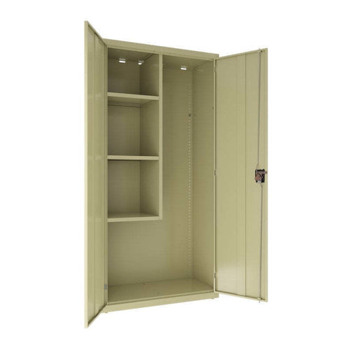 Industrial Janitorial / Maintenance Cabinet with Key Lock, H 71 x W 30 x D 18"