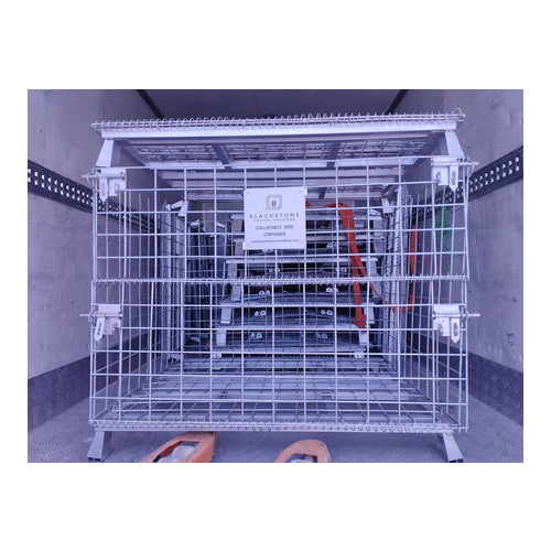 Collapsible Wire Container, H 32.6 x W 47 x D 43.3"