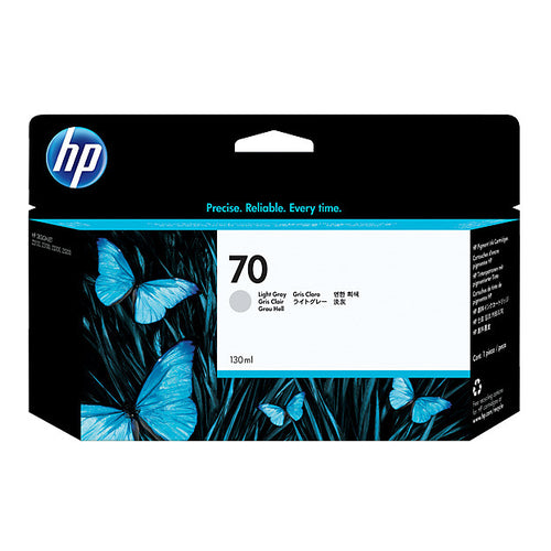 HP 70 DesignJet Ink Cartridge. Light Grey, 130ml, C9451A