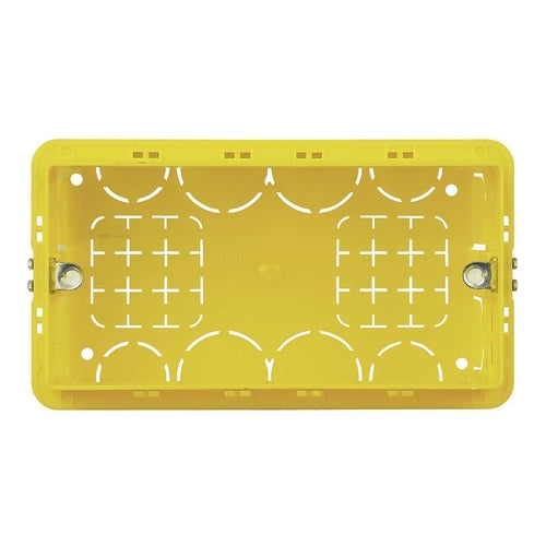 bticino Flush Mounting Box in Resin, 4 Modules