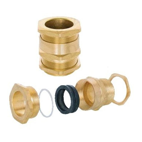 Straight Brass A2 Cable Gland